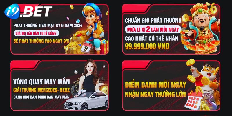 Bùng nổ khuyến mãi cùng i9bet