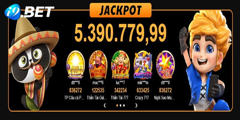 Nhận jackpot khổng lồ cùng game nổ hũ i9bet